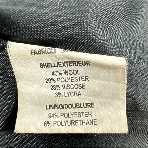 Theory Wool Blend Lined Dress Womens 10 Sleeveless A-line Pockets Gray - Picture 5 of 8